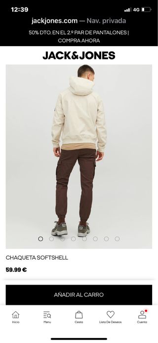 Chaqueta JackJones Neopreno