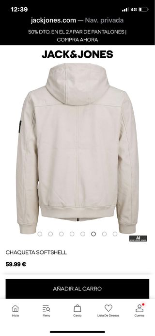 Chaqueta JackJones Neopreno