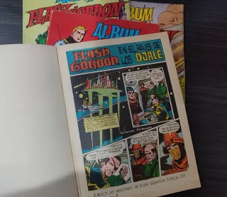 Album Flash Gordon  Primeros 4 núm cómics tebeos