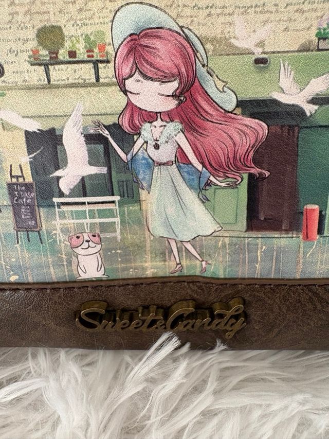 Cartera Sweet Candy Marrón/Verde