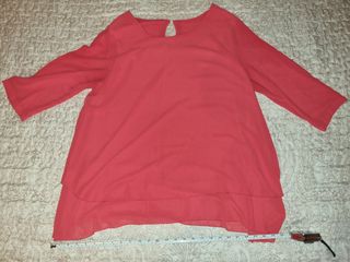 Maglia donna rossa casual