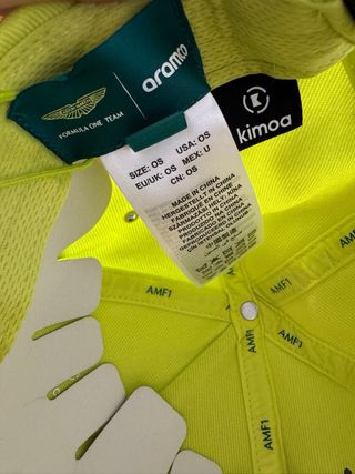 Gorra Kimoa Fernando Alonso con Firma