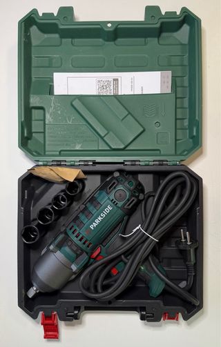 Atornilladora de impacto eléctrica Parkside