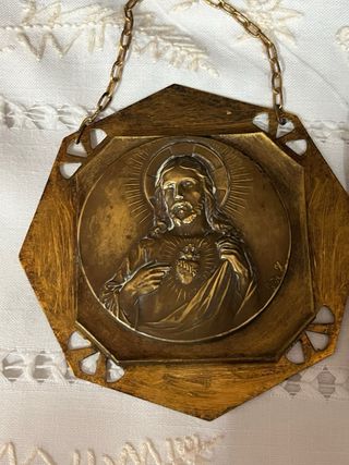 2 Iconos Religiosos Auténticos Años 30/40