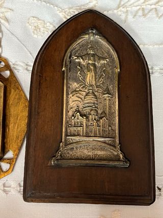 2 Iconos Religiosos Auténticos Años 30/40