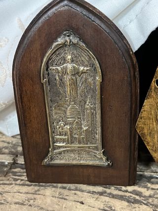 2 Iconos Religiosos Auténticos Años 30/40