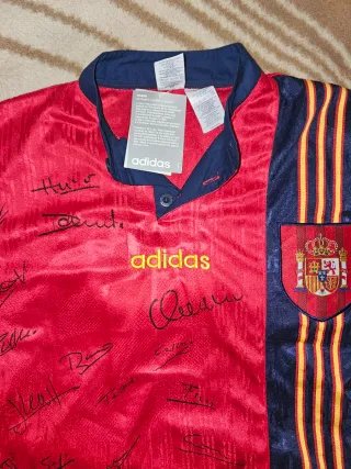 Camiseta Adidas España 1996 Talla L