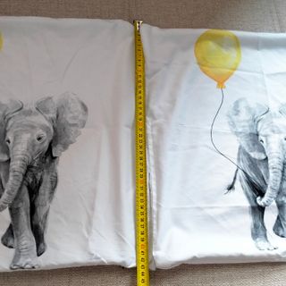 Pack 2 Fundas Cojín Elefante y Globo