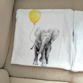 Pack 2 Fundas Cojín Elefante y Globo