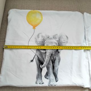 Pack 2 Fundas Cojín Elefante y Globo