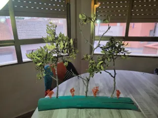 Expositor Joyas Árboles Hecho a Mano