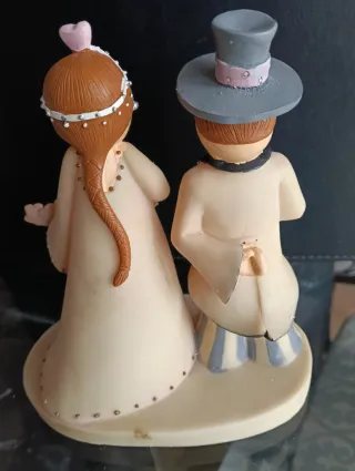 Figura Novios Resina Boda
