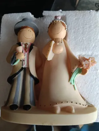 Figura Novios Resina Boda