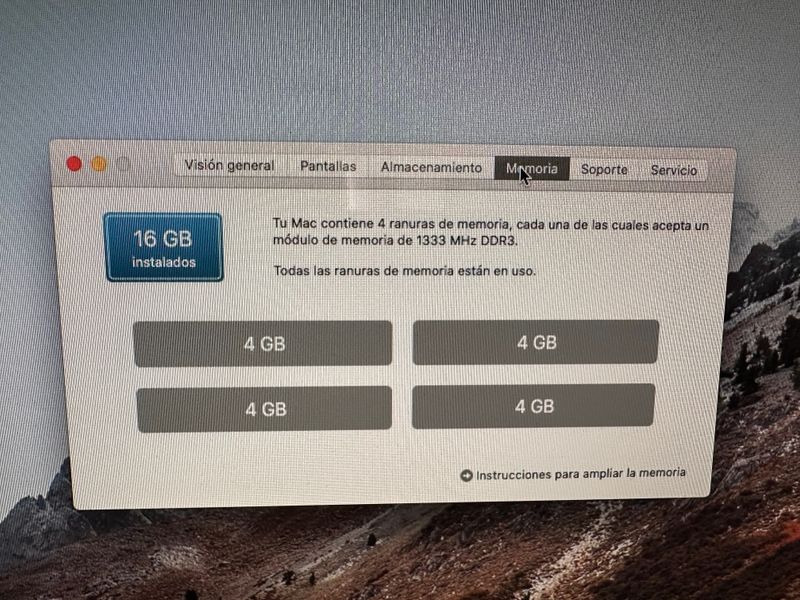 iMac 27 2011 i7 3.4GHz 16GB RAM afbeelding 8