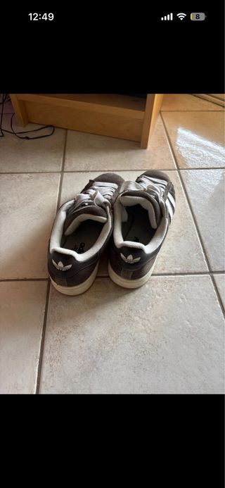 Adidas Campus Marroni e Bianche