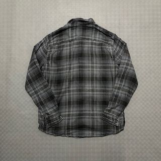 Camisa George Xadrez Preta Tamanho L Vintage Retro