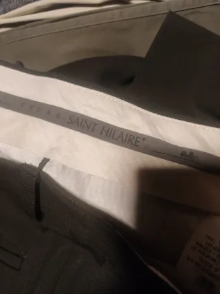 Pantalones de vestir grises talla 44