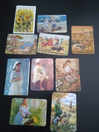 Lote Calendarios Acuarela Bolsillo