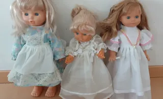 Lote 3 Muñecas Vintage