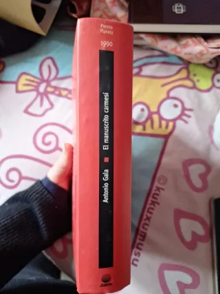 El manuscrito Carmesi de Antonio Gala