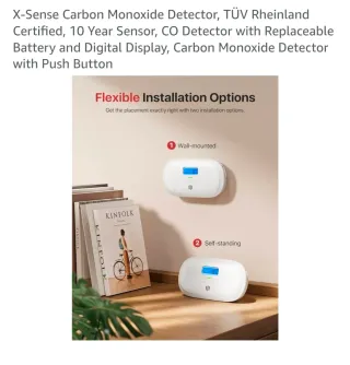 Detector Monóxido Carbono X-Sense XCOC-SR