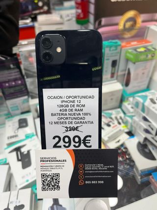 iPhone 12 128GB Negro