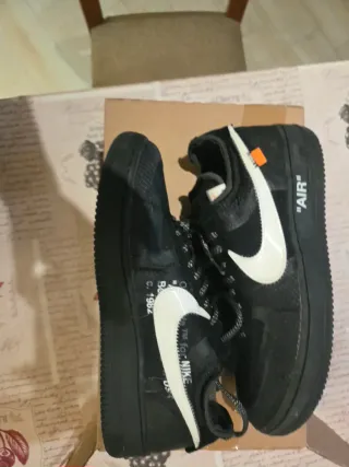 Nike Air Force 1 Off-White Black White 44