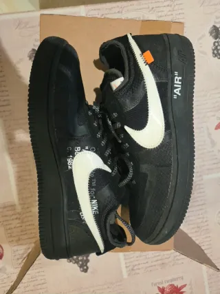 Nike Air Force 1 Off-White Black White 44
