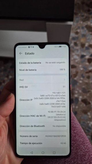 Huawei Mate 20 Negro