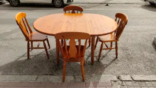 Lote Comedor Mesa Extensible + 4 Sillas 640513971