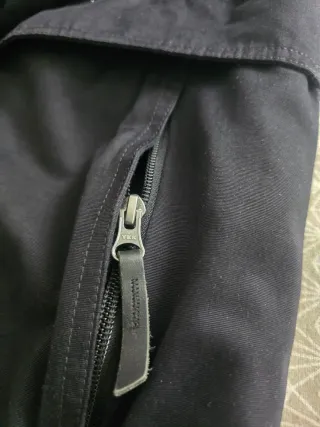 Parka Columbia Talla M Negra Nueva