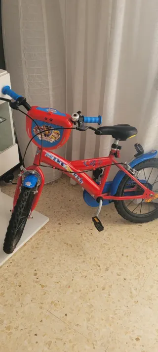 Bicicleta Patrulla Canina 12'