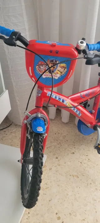 Bicicleta Patrulla Canina 12'