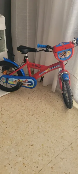 Bicicleta Patrulla Canina 12'