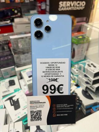 Xiaomi Redmi 12 128GB Azul