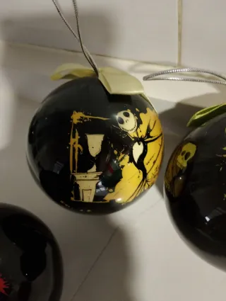 6 Bolas Pesadilla antes  Navidad Jack Skellington