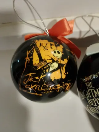 6 Bolas Pesadilla antes  Navidad Jack Skellington