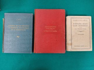 Lote 3 Libros Antiguos