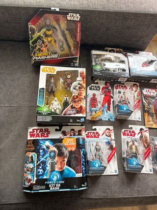 Lote Star Wars Figuras y Accesorios