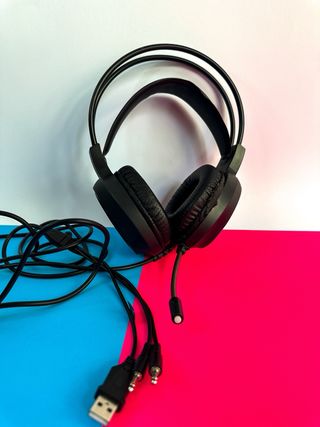 Cascos Gaming Mars Gaming - Negros (PC/PS4/Xbox)