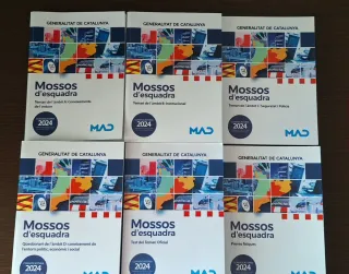 Llibres Mossos d'esquadra.