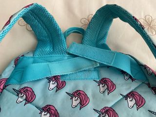 Mochila MOOS Unicornios Azul y Rosa