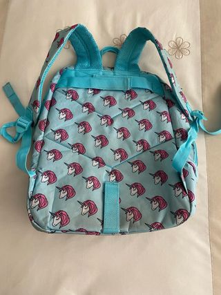 Mochila MOOS Unicornios Azul y Rosa