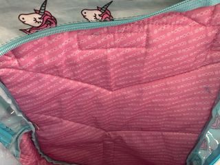 Mochila MOOS Unicornios Azul y Rosa