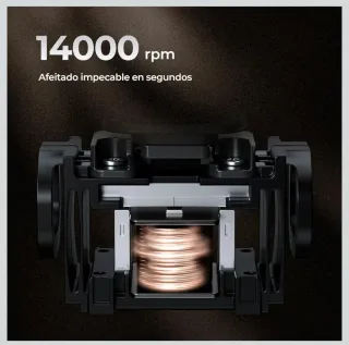 Yoose MINI 5 Afeitadora Hombre Negra