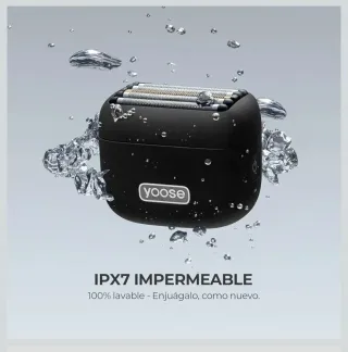 Yoose MINI 5 Afeitadora Hombre Negra