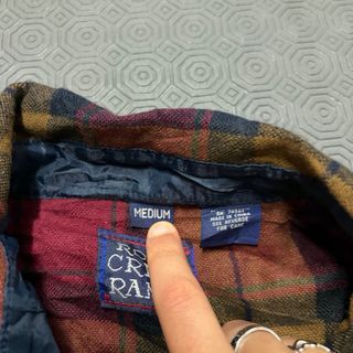 Camisa Flanela Vintage Rock Creek Ranch M