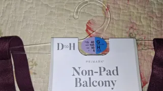 Sujetador Balconette Sin Relleno Primark 105G