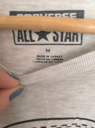 Pack 3 camisetas de marcas Adidas converse y Levis