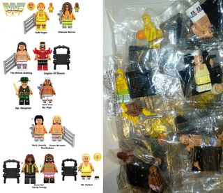11 Minifigure WWF WWE Hulk Hogan Warrior